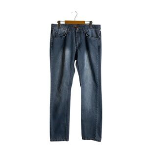 Zara Men's Medium Wash Slim Straight Denim Jean